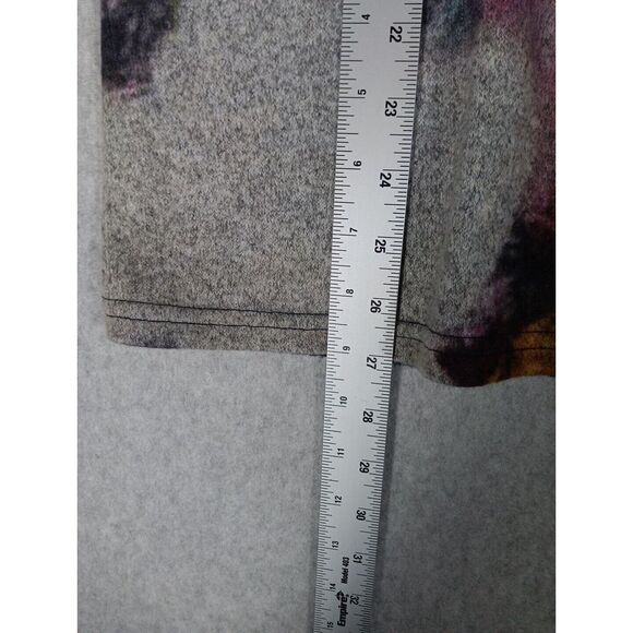 Lily‎ London Colorful Abstract Artsy Brushstrokes Vibrant Pullover Sweater L - Picture 3 of 6